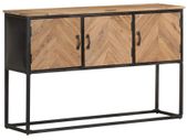 Sideboard 120x30x75 cm Solid Acacia Wood