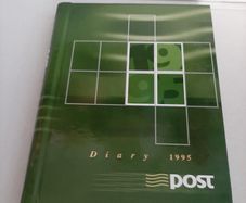 Vintage An Post stamp diary 1995