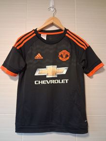 Manchester United Jersey.  Official Adidas Away Jersey Age 13 To 14 Years. Collect In Dublin Or Receive Via Post