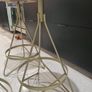 4 x wooden kitchen stools Image 4
