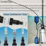 900W Stainless Steel Submersible Water Pump with Float Switch, 13000 L/H Electric Sump Pump for Dirty/Clean Water Image 6