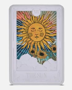 Tarot Cards - The Sun 1oz Silver Coin