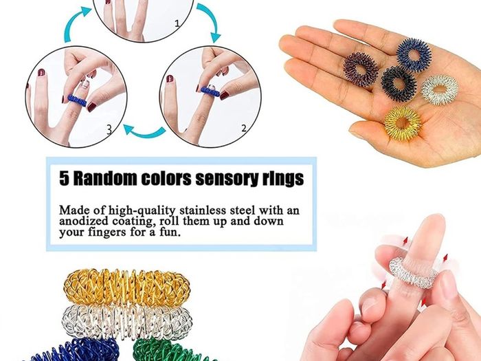 40 Pcs Fidget Toys Pack, Fidget Toy Sensory Set, Decompression Toy with Push Pop Bubble Infinite Cube, Stress Relieves Squeeze Poppet Toy for Adults Kids Party Favors Bags Fillers (FREE POSTAGE)