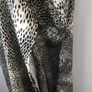 AX Paris Mono Animal MIDI Dress Black / Stone size 14  New with tags Image 4