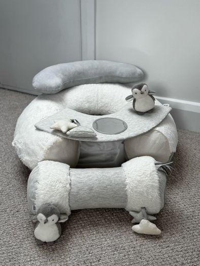 Wish Upon a Cloud Playmat Bundle with Tummy Time Roll, Sit & Play