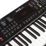 61 Key Keyboard with Sheet Music Stand, Power Supply, Piano Note Stickers & Simply Piano Lessons, Black Image 8