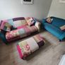 3 + 2 Seater Sofa with Matching Pouffe Image 2
