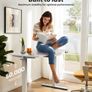 Electric Standing Desk 160 x 80 cm Height Adjustable Sit Stand Table with Easy-Glide Drawer 4 Memory Smart Pannal T-Leg Design for Stability Splice Board White Frame Surface Image 7