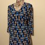 Navy Geo Kerry Dress Pala D,oro New With Tags Image 7
