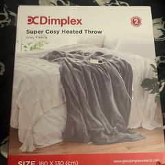Super Cosy Sherpa Throw  Dual-sided heated throw with soft fleece and luxurious sherpa