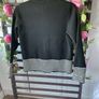 cardigan Bnwt size small gallery black cardigan with gold buttons Image 6