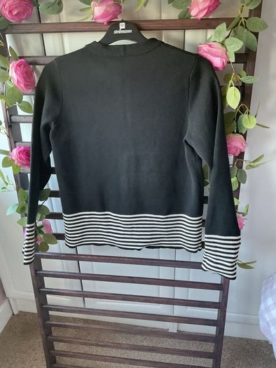 cardigan Bnwt size small gallery black cardigan with gold buttons