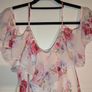 Gorgeous floral chiffon midi dress Image 2