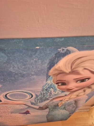 Large Frozen Eliza Canvas