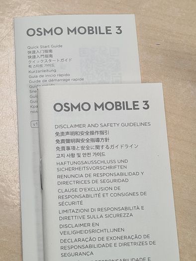 DJI OSMO 3 gimbal FOR MOBILE PHONE smartphone stabiliser