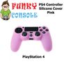 PlayStation 4 PS4 Controller Soft Protective Silicone Rubber Cover Case Pink Image 3