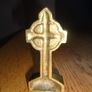 Vintage Brass Celtic Cross for Sale Image 2