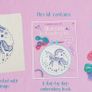 New Unicorn Embroidery Kit Image 3