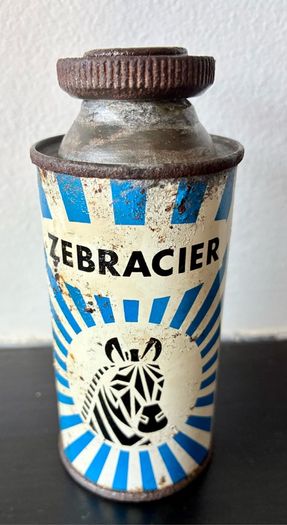 Vintage Metal Polish Tin