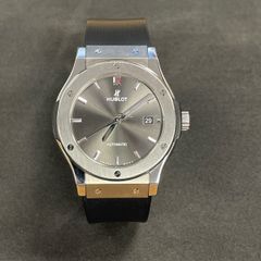 hublot classic fusion 42mm titanium racing grey