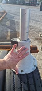 Adjustable marine boat seat pedestal base.