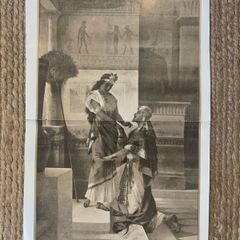 Antique Italian 'Aida' Poster, Opera poster late 1800s