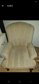 Queen Anne style armchair