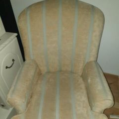 Queen Anne style armchair