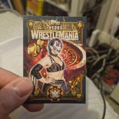 WWE WORLD 2026 Asuka 75 of 399 Topps Wrestlemania 42 Exclusive Card