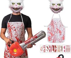 13pcs Halloween Costumes For Men with Horror Accessory for Mens Halloween Costumes Adult (FREE SHIPPING)