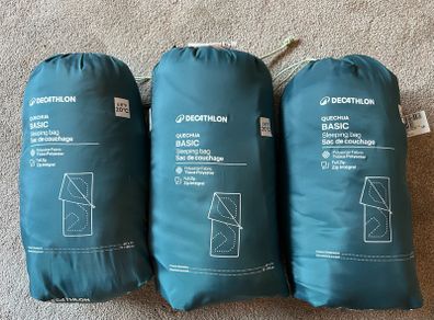 Decathlon Sleeping bag x3