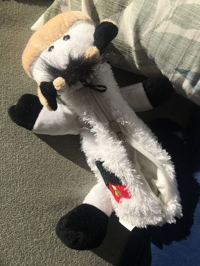 Cute soft toy pencil case