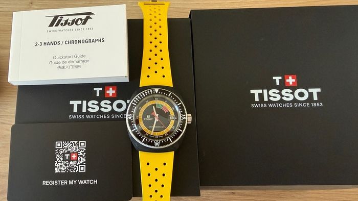 Tissot Sideral S Forged Carbon