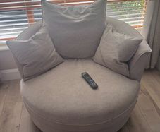 ORSON Resilient Fabric Swivel Chair