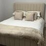 Luxury Wing Plush Panel Bed Frame Available In Double King Size Image 7