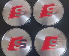 Audi S Line 60mm Caps - Free Post