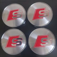 Audi S Line 60mm Caps - Free Post