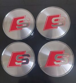 Audi S Line 60mm Caps - Free Post