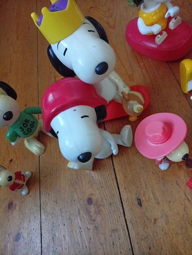 Snoopy toys from McDonalds