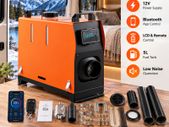8KW Diesel Air Heater All-in-One 12V with Bluetooth App, LCD Display & Remote Control Portable Heater for Campervans, Motorhomes & Boats