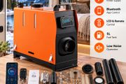 8KW Diesel Air Heater All-in-One 12V with Bluetooth App, LCD Display &amp; Remote Control Portable Heater for Campervans, Motorhomes &amp; Boats
