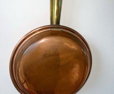 Antique Victorian era bed warming pan