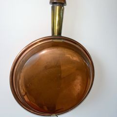 Antique Victorian era bed warming pan