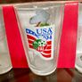 World Cup USA 1994 Macul the dog Mascot Drinking Glasses x 3 Image 9