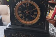 Antique french Mantel Clock working perfectly Beautiful  1800s