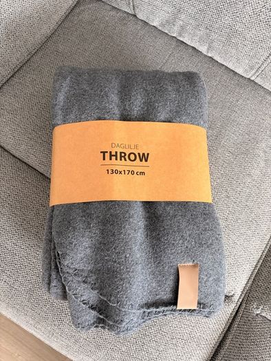 2 x JYSK Throws Brand New