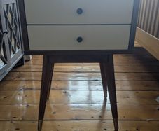 Meadows and Byrne mid-century side table