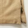Vintage Jigsaw camel wool mini skirt brass zip Made in Italy UK size 12-14 Image 7
