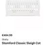 Obaby Stamford Classic Sleigh Cot Bed Image 4