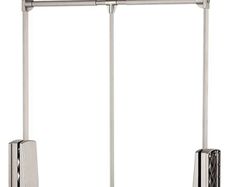 Pull down wardrobe rail